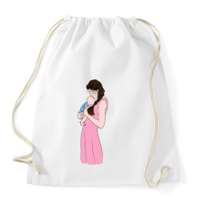 PRINTFASHION Baby - Sportzsák, Tornazsák - Fehér tornazsák