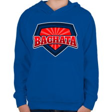 PRINTFASHION BACHATA - Gyerek kapucnis pulóver - Királykék gyerek pulóver, kardigán