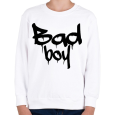 PRINTFASHION bad boys 2 - Gyerek pulóver - Fehér
