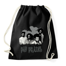PRINTFASHION BAD BRAINS-GRAY - Sportzsák, Tornazsák - Fekete tornazsák