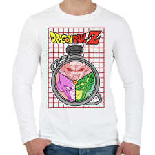 PRINTFASHION Bad - Férfi hosszú ujjú póló - Fehér férfi póló