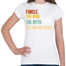 PRINTFASHION Bad influence - Női póló - Fehér női póló