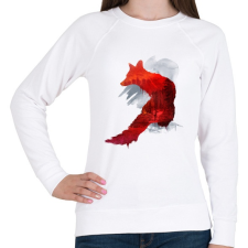 PRINTFASHION Bad memories - Női pulóver - Fehér női pulóver, kardigán