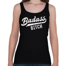 PRINTFASHION Badass b*tch - Női atléta - Fekete női trikó