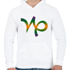 PRINTFASHION Bak - Férfi kapucnis pulóver - Fehér férfi pulóver, kardigán