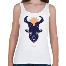 PRINTFASHION Bak minta - Női atléta - Fehér