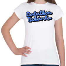 PRINTFASHION Balathon Tschárda - Női póló - Fehér női póló