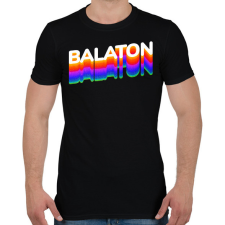 PRINTFASHION Balaton - Férfi póló - Fekete férfi pulóver, kardigán