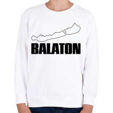 PRINTFASHION balaton - Gyerek pulóver - Fehér gyerek pulóver, kardigán