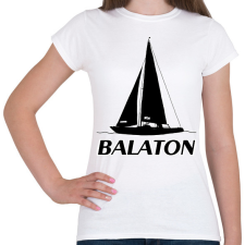 PRINTFASHION balaton - Női póló - Fehér női póló