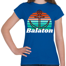 PRINTFASHION Balaton - Női póló - Királykék női póló