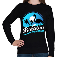 PRINTFASHION Balaton summer - Női pulóver - Fekete női pulóver, kardigán