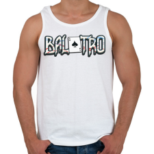 PRINTFASHION Balatro - Férfi atléta - Fehér atléta, trikó