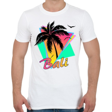 PRINTFASHION Bali - Férfi póló - Fehér