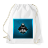 PRINTFASHION Bálint és Dávid Gaming Logo - Sportzsák, Tornazsák - Fehér