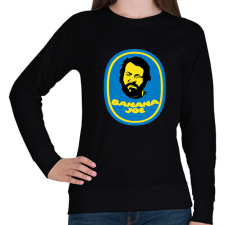 PRINTFASHION Banana Joe - Bud Spencer - Női pulóver - Fekete női pulóver, kardigán