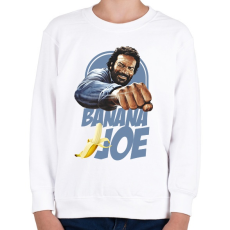 PRINTFASHION banana joe - Gyerek pulóver - Fehér