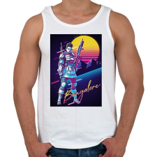 PRINTFASHION Bangalore Retro - Apex Legends - Férfi atléta - Fehér atléta, trikó