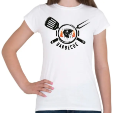 PRINTFASHION Barbecue - Női póló - Fehér női póló