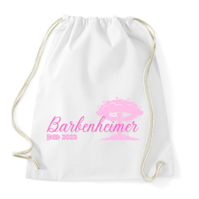 PRINTFASHION Barbenheimer 2023 - Sportzsák, Tornazsák - Fehér tornazsák