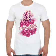 PRINTFASHION Barbie mém - Férfi póló - Fehér férfi póló