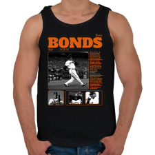 PRINTFASHION Barry Bonds - baseball - Férfi atléta - Fekete atléta, trikó