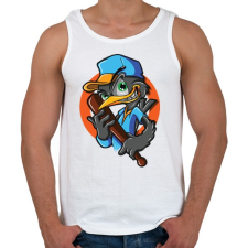 PRINTFASHION Baseball madár - Férfi atléta - Fehér atléta, trikó