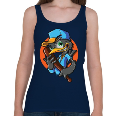 PRINTFASHION Baseball madár - Női atléta - Sötétkék