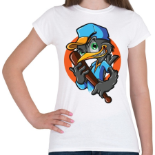 PRINTFASHION Baseball madár - Női póló - Fehér női póló