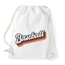 PRINTFASHION Baseball - Sportzsák, Tornazsák - Fehér tornazsák