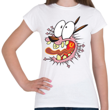 PRINTFASHION Bátor a gyáva kutya - Női póló - Fehér női póló