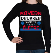 PRINTFASHION Bayern drukker - Női pulóver - Fekete női pulóver, kardigán