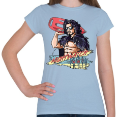 PRINTFASHION Baywatch GOT - Női póló - Világoskék