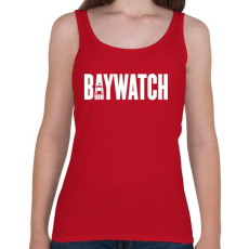 PRINTFASHION BAYWATCH - Női atléta - Cseresznyepiros