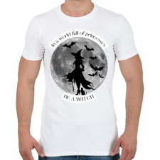 PRINTFASHION Be a witch - Férfi póló - Fehér férfi póló