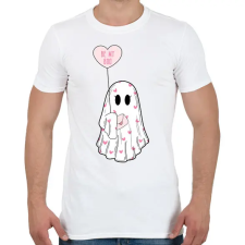 PRINTFASHION Be my Boo - Férfi póló - Fehér férfi póló