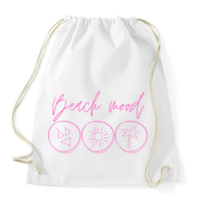 PRINTFASHION Beach mood - Sportzsák, Tornazsák - Fehér