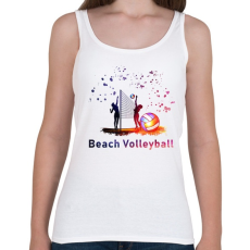 PRINTFASHION Beach Volleyball - Női atléta - Fehér