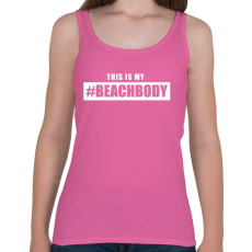 PRINTFASHION #BEACHBODY - Női atléta - Rózsaszín