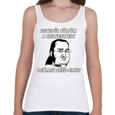 PRINTFASHION Beállsz Seed-elni? - Női atléta - Fehér