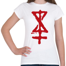 PRINTFASHION Beast Design Logo - Női póló - Fehér