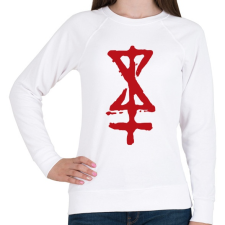 PRINTFASHION Beast Design Logo - Női pulóver - Fehér női pulóver, kardigán