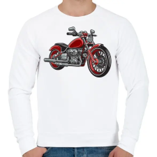 PRINTFASHION Beast - Férfi pulóver - Fehér férfi pulóver, kardigán