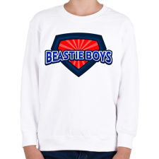 PRINTFASHION BEASTIE BOYS - Gyerek pulóver - Fehér gyerek pulóver, kardigán