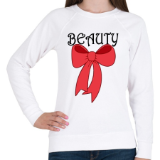 PRINTFASHION Beauty - Női pulóver - Fehér női pulóver, kardigán