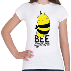 PRINTFASHION Bee different - Női póló - Fehér