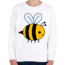 PRINTFASHION bee - Gyerek pulóver - Fehér