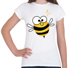 PRINTFASHION bee - Női póló - Fehér