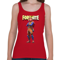 PRINTFASHION Beef Boss Fortnite - Női atléta - Cseresznyepiros