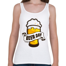 PRINTFASHION Beer day - everyday - Női atléta - Fehér